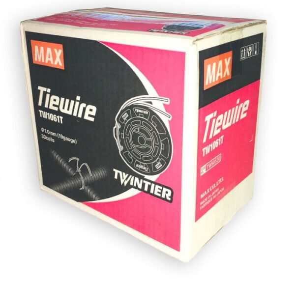 MAX TW1061T Re-Bar Twin Tying Wire - 30 Rolls Per Box