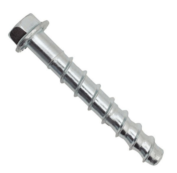 DEWALT POWERS Screw-Bolt+™ Hex High Performance Screw Anchor Galv 3/8"x6" 50/bx