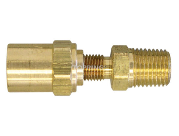 TOPRING 41.800 Reusable Fitting 1/2 x 1/4 x 1/4(M)NPT