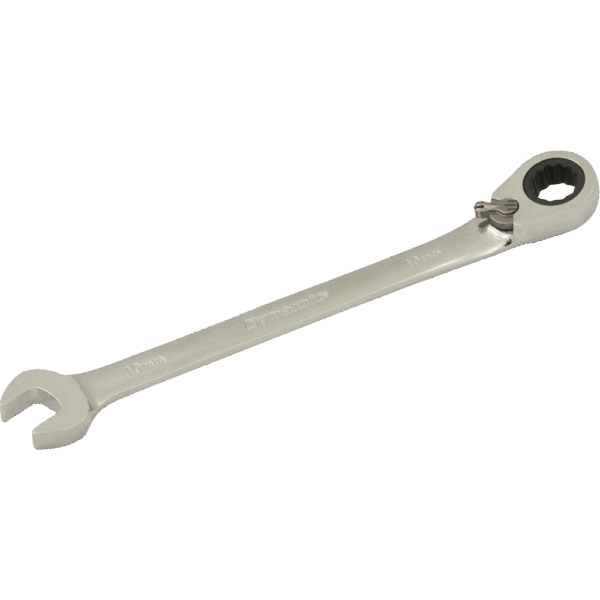 DYNAMIC TOOLS D076108 8mm Reversible Combination Ratcheting Wrench