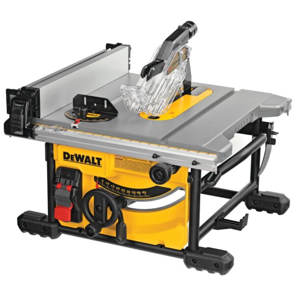 DEWALT DWE7485 8-1/4" Compact Jobsite Tablesaw