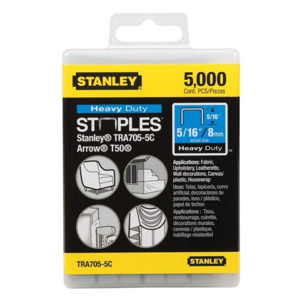 STANLEY TRA705-5C 5/16'' Staples - Box 5000