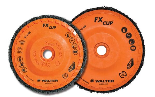WALTER 07X505 5" x 3/4" x 5/8" FX Cleaning Abrasive Spin-On