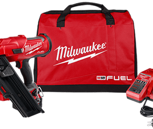 MILWAUKEE 2745-21 M18 Fuel 30 Degree 3-1/2" Strip Framing Nailer Kit