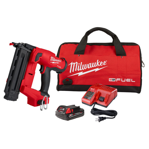 MILWAUKEE 2746-21CT M18 Fuel 18GA Brad Nailer Kit - Image 2