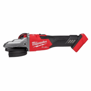 MILWAUKEE 2887-20 M18 FUEL 5" Flathead Braking Grinder, Slide Switch Lock-On