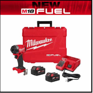 MILWAUKEE 2953-20 M18 Fuel 1/4" Hex Impact Driver (Gen 4) Tool Only