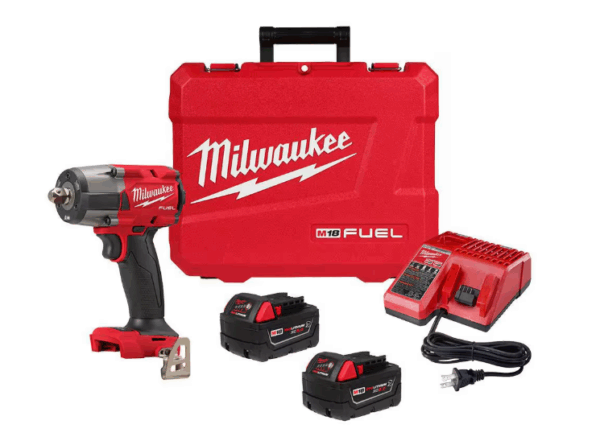 MILWAUKEE 2962P-22R M18 FUEL™ 1/2 " Mid-Torque Impact Wrench w/ Pin Detent Kit