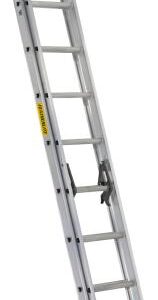 FEATHERLITE 3220D Extra Heavy Duty I-Beam Aluminum Extension Ladder 20' D-Rung