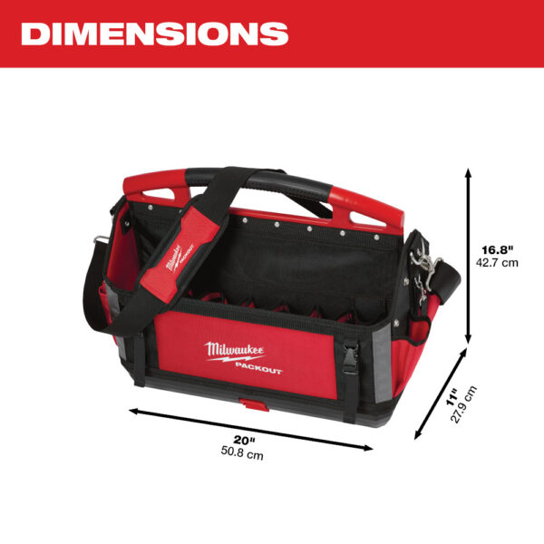 MILWAUKEE 48-22-8320 PACKOUT 20" Tote - Image 2
