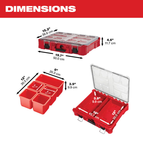 MILWAUKEE 48-22-8430 PACKOUT Organizer - Image 3
