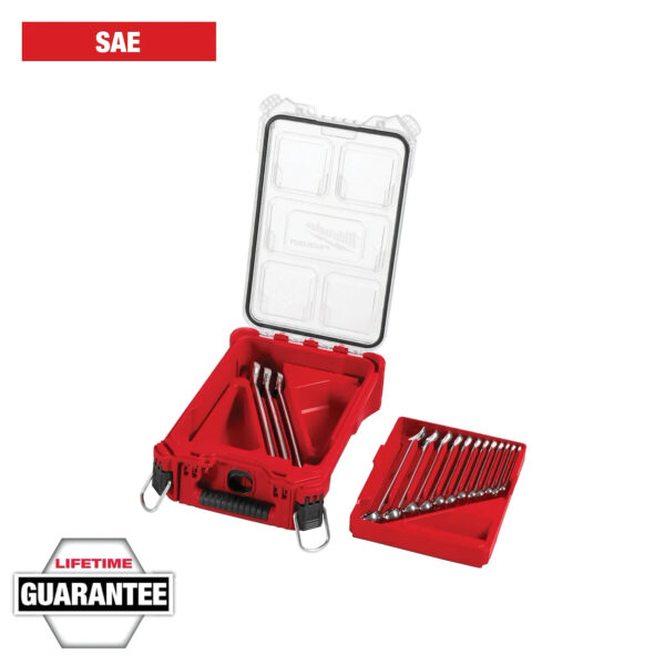 MILWAUKEE 48-22-9484 15pc Combination Wrench Set in PACKOUT - SAE