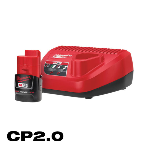 MILWAUKEE 48-59-2420 M12 2.0Ah Starter Kit