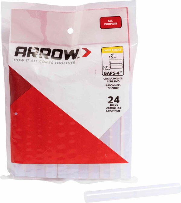 ARROW 6777734 Glue Sticks 1/2" x 4" 24/Pk BAP5-4