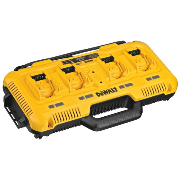 DEWALT DCB104 20V/60V MAX 8.0 AMPS 4-Port Fast Battery Charger