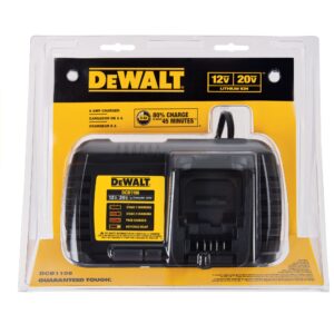 DEWALT DCB1106 12V/20V MAX LI-ION 6 AMP Battery Charger