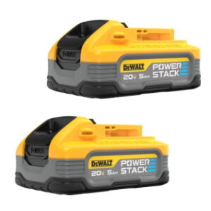 DEWALT DCBP520-2 20V MAX Powerstack 5.0Ah Battery 2 Pack