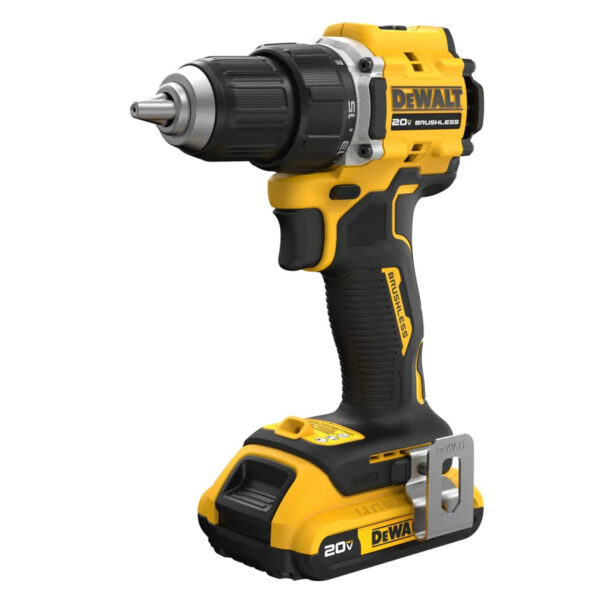 DEWALT DCD794D1 20V 1/2" Brushless Atomic Drill Kit w/1- 2Ah  Battery, Charger