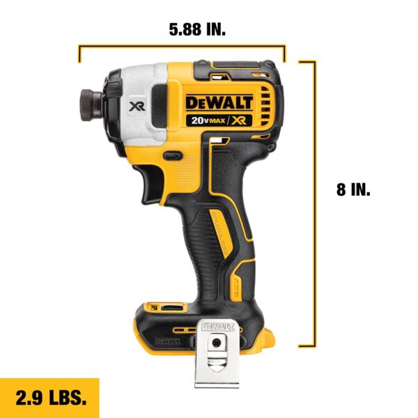DEWALT DCF887B 20V Brushless Impact Driver (Tool Only). - Image 2