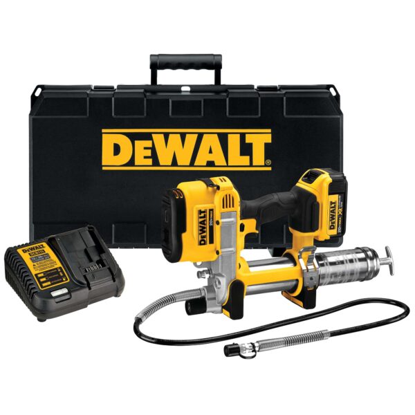 DEWALT DCGG571M1 20V Cordless Grease Gun Kit w/1 - 4.0Ah Battery