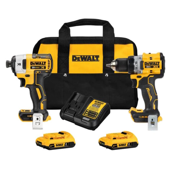 DEWALT DCK248D2 20V MAX* XR® BL Cordless Compact Drill / Driver & Impact Kit