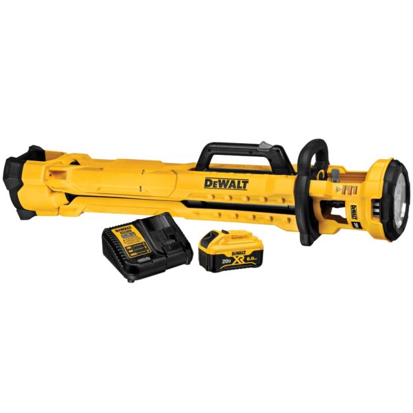 DEWALT DCL079R1 20V MAX Tripod Light Kit 3000 Lumens