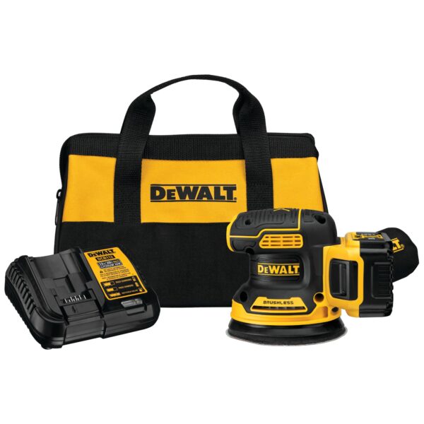 DEWALT DCW210P1 20V MAX XR 5" Random Orbital Sander Kit w/1 - 5.0Ah Battery