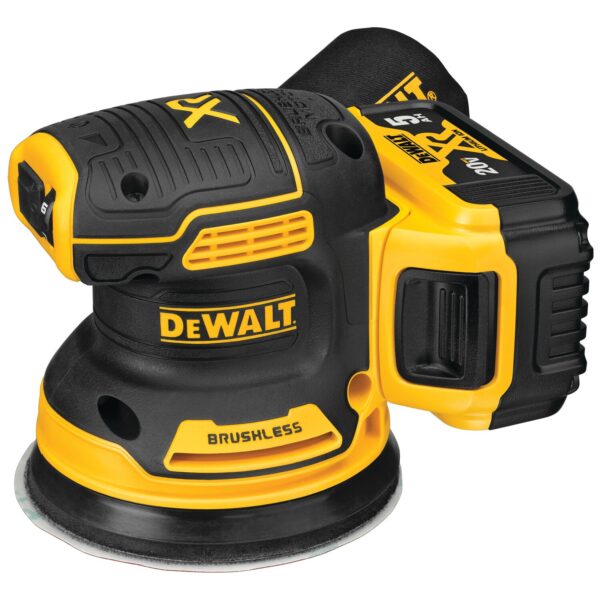 DEWALT DCW210P1 20V MAX XR 5" Random Orbital Sander Kit w/1 - 5.0Ah Battery - Image 2