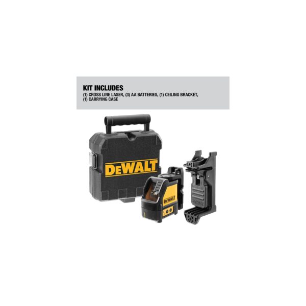 DEWALT DW088CG 2 Line Green Cross Line Laser - Image 2