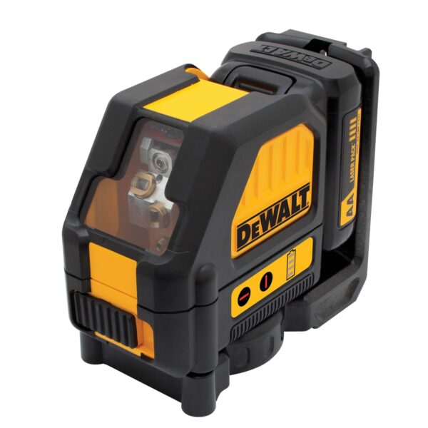 DEWALT DW088LR 12V Cross Line Red Beam Laser Kit