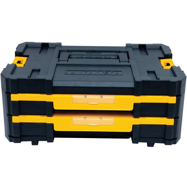 DEWALT DWST17804 TSTAK Tool Box w/Double Shallow Drawers - Image 2