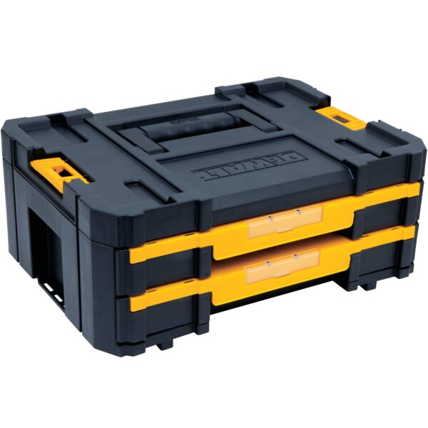 DEWALT DWST17804 TSTAK Tool Box w/Double Shallow Drawers