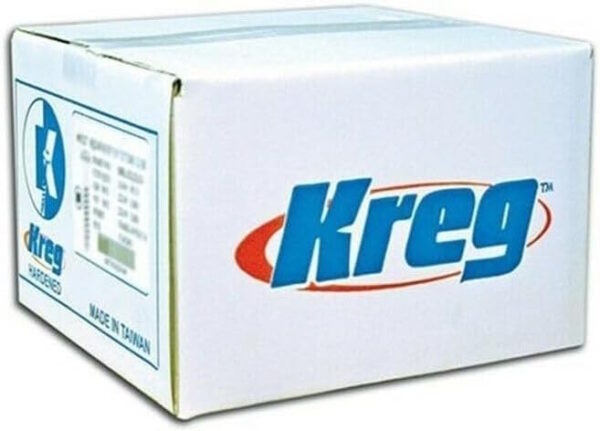 KREG® SML-F125-5000 Zinc Pocket-Hole Screws - 32mm / 1.25", #7 Fine-Thread