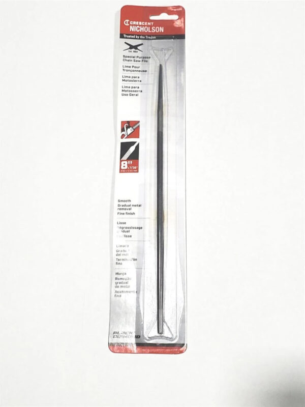 NICHOLSON T01888 8" x 7/32" Round Chainsaw File