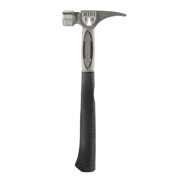 STILETTO TBM14RMS TiBone Mini 14oz Milled/Straight Handle Hammer - Image 2