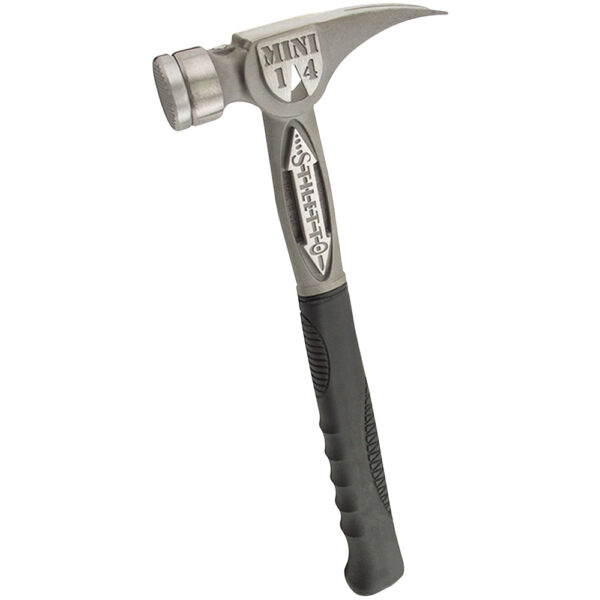 STILETTO TBM14RMS TiBone Mini 14oz Milled/Straight Handle Hammer