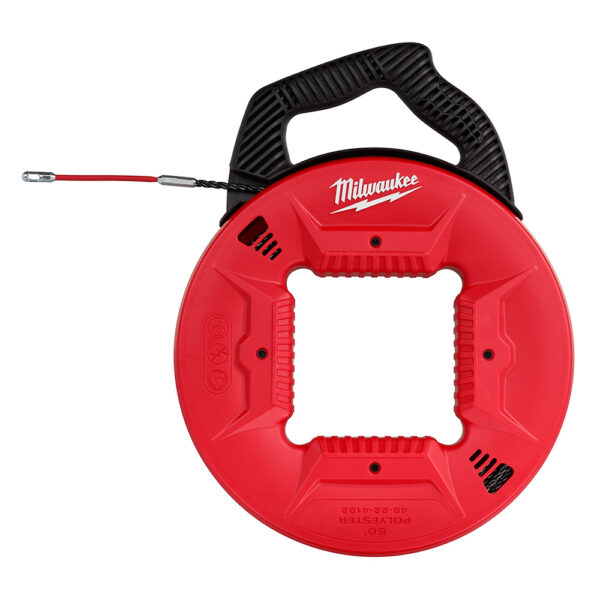 MILWAUKEE 48-22-4192 50' Poly W/Flex Leader Fish Tape