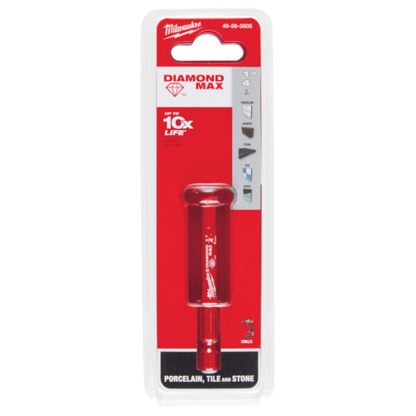 MILWAUKEE 49-56-0505 1/4" Diamond Hole Saw