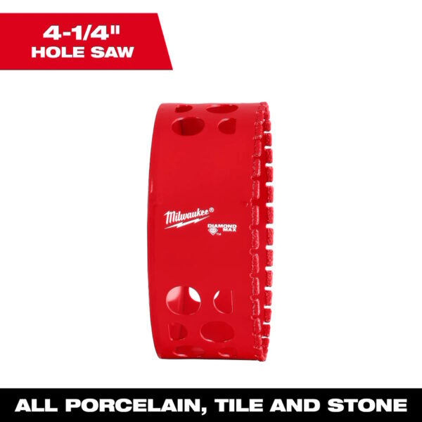 MILWAUKEE 49-56-5687 4-1/4" Diamond Max™ Hole Saw