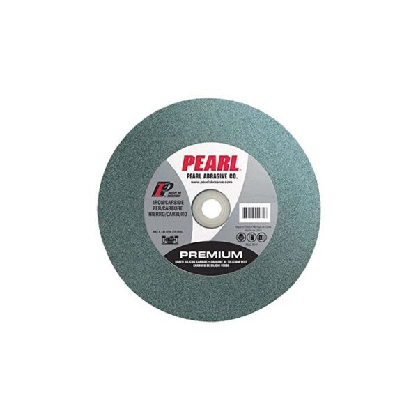 PEARL BG634080 6 x 3/4 x 1 Green Silicone Carbide Bench Grinding Wheel