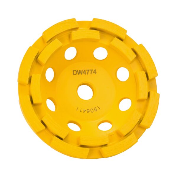 DEWALT DW4774 4-1/2" Double Row Diamond Cup Grinding Wheel