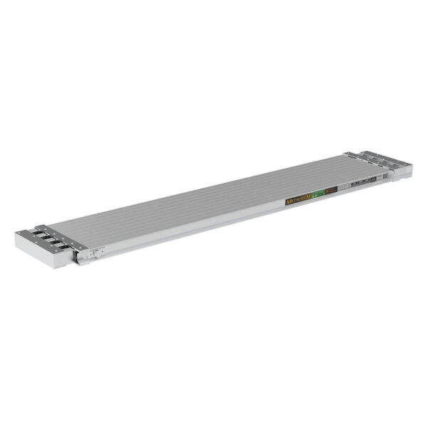 METALTECH M-PEP7200AL Telescopic 10'-17' Alum Workplank, 12" Wide, 250lb Rating