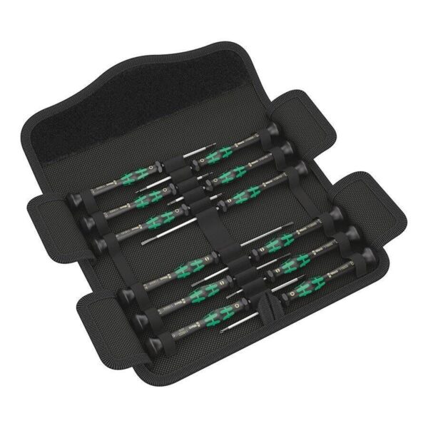WERA WER-05073675001 12pc Screwdriver Set Micro Electronic