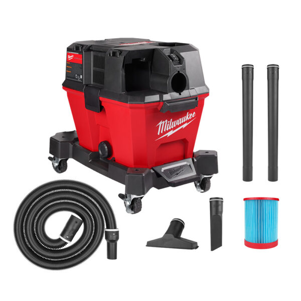MILWAUKEE 0910-20 M18 FUEL 6 Gallon Wet/Dry Vacuum - Image 3