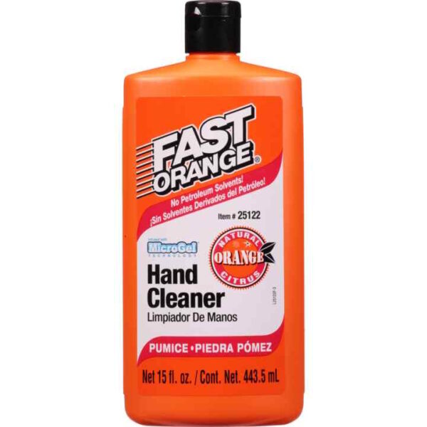 FAST ORANGE 25117 Fine Pumice Hand Cleaner 15floz