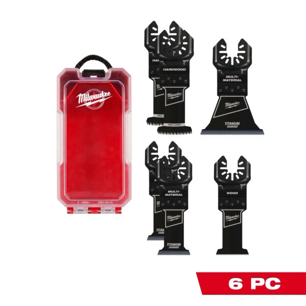 MILWAUKEE 49-10-9112 6PC Multi Tool Blade Kit