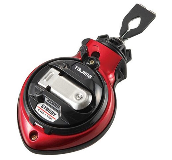TAJIMA CR211SFR Chalk-Rite Sturdy Chalk Line 0.04 in (1.0mm) x 100ft (30m)