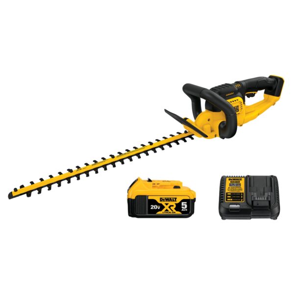 DEWALT DCHT820P1 20V Max 22" Hedge Trimmer Kit w/1 - 5.0Ah Battery - Image 2