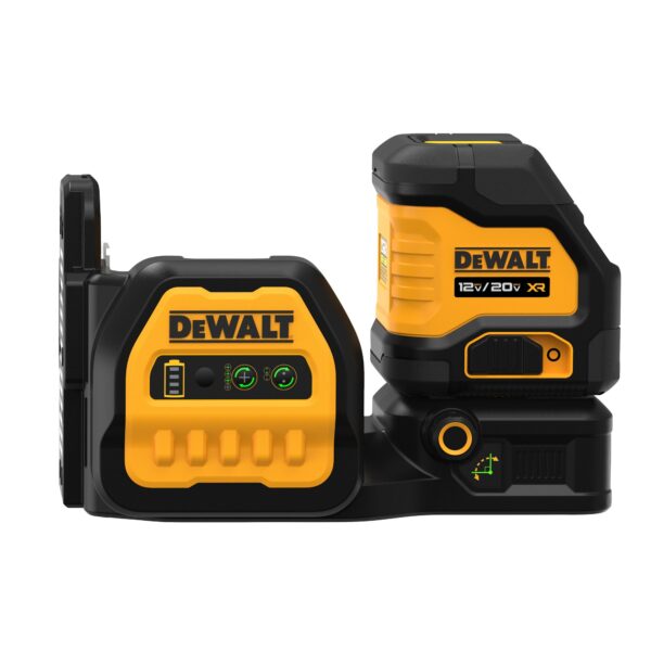 DEWALT DCLE34020GB 12/20V Green Cross Line Laser Tool Only