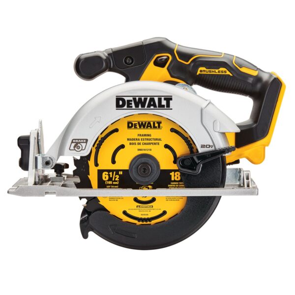 DEWALT DCS565B 20V MAX 6-1/2" Brushless Circular Saw Tool Only